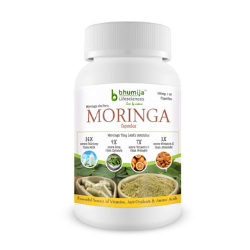 Bhumija Lifesciences Moringa Oleifera 60 Capsules